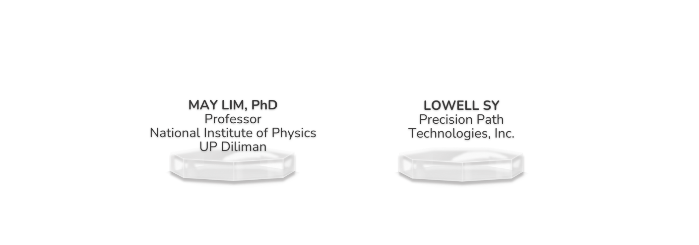 Page 3 Speakers: MAY LIM, PhD, LOWELL SY