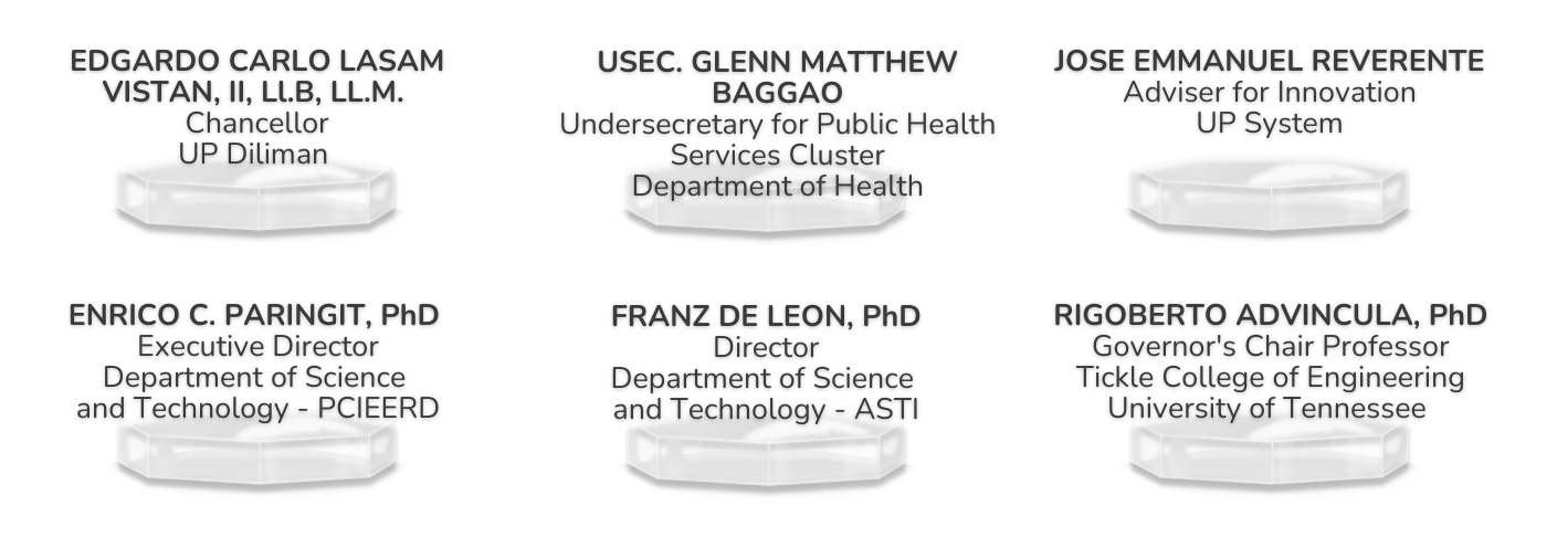 Day 2 Page 1 Speakers: EDGARDO CARLO LASAM VISTAN, II, Ll.B, LL.M., USEC. GLENN MATTHEW BAGGAO, JOSE EMMANUEL REVERENTE, ENRICO C. PARINGIT, PhD, FRANZ DE LEON, PhD, RIGOBERTO ADVINCULA, PhD